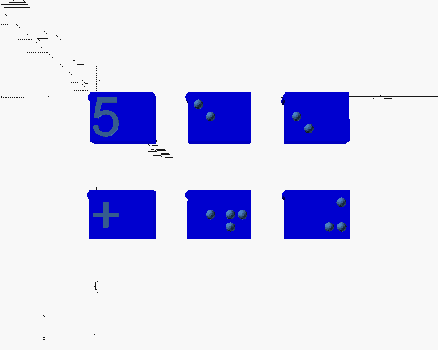 Number and Plus Tiles